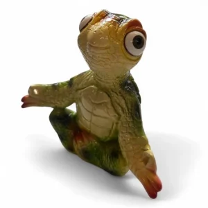 Schildkröte Yoga – entspannte Dekofigur