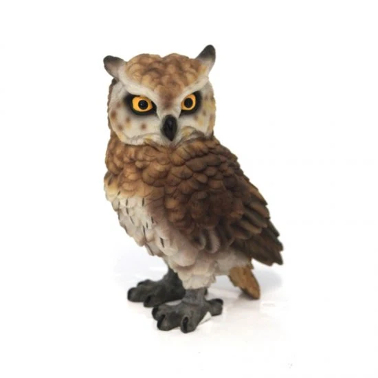 Uhu Figur Klein – detailreiche Eulenfigur mit natürlichem Charme – Bild 2