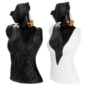 Figur Büste Cleo – elegantes 2er Set moderner Frauenbüsten