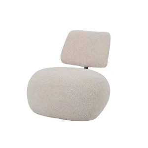 Sessel Altair – moderner Loungesessel in Beige mit strukturierter Oberfläche