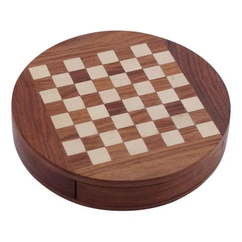 Schachspiel magnetisch – kompaktes Strategiespiel aus Holz mit praktischer Aufbewahrung – Bild 2