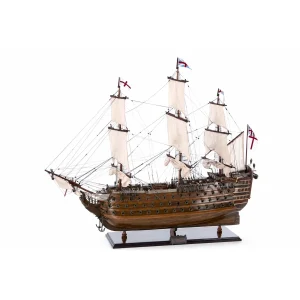 Modellschiff HMS Victory – handgefertigtes Kriegsschiff aus Holz mit 100 Kanonen