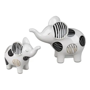 Dekofigur Elefanten MODERN TREND STYLE 14cm