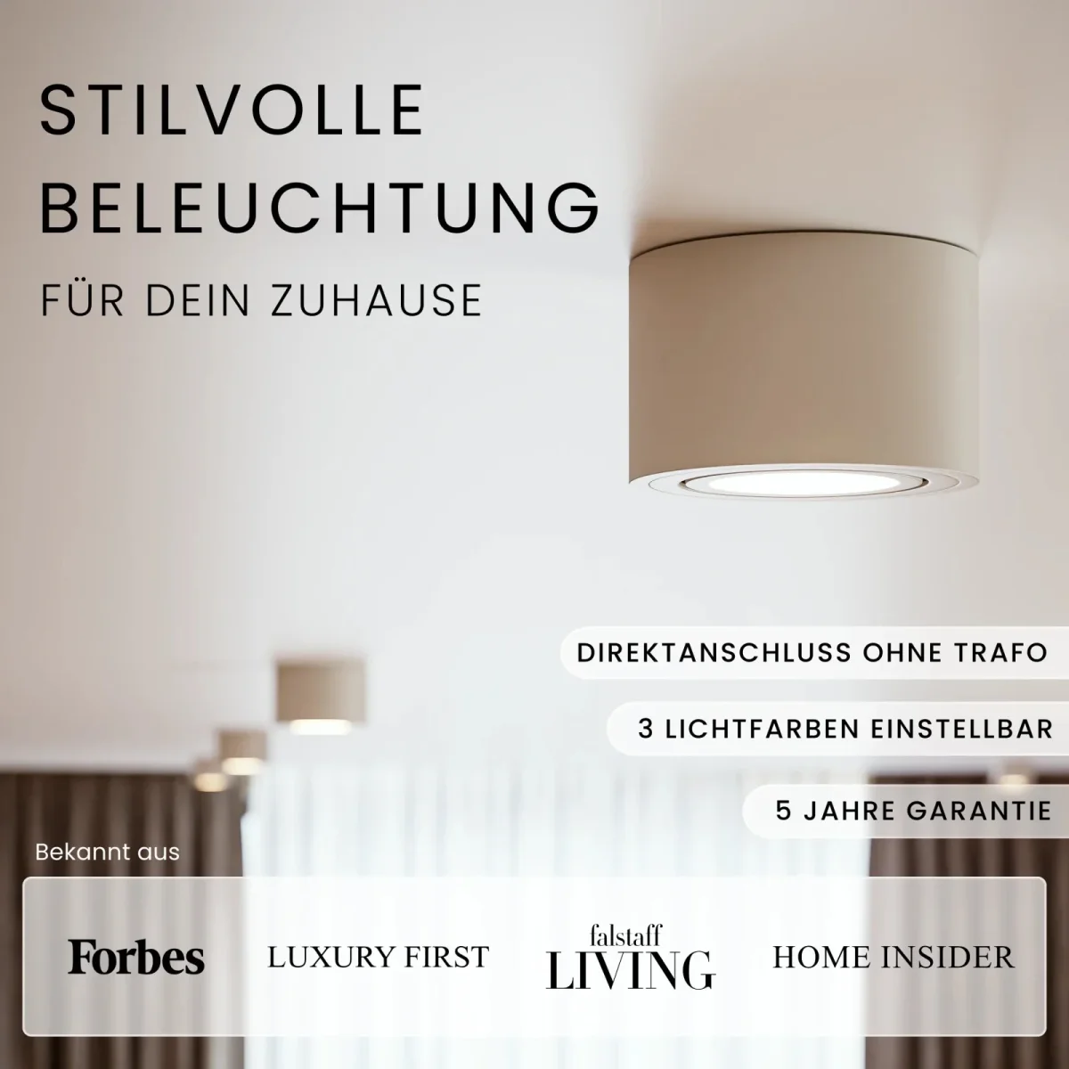 Aufbauspot OVA, ohne Leuchtmittel – Bild 6