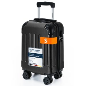YONSLY® Gepäck Suitcase Reisekoffer, Trolley Rollkoffer Handgepäck, Hartschalenreisekoffer mit 360° Lenkrollen, Zahlenschloss, Mehrstufiger Teleskopgriff