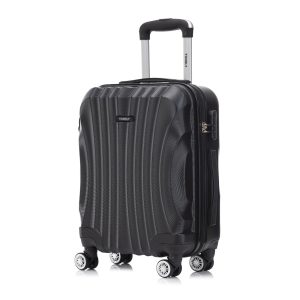 YONSLY® Trolley Reisekoffer Set, Rollkoffer Handgepäck, Kabinenkoffer, Koffer Suitcase, Hartschalenreisekoffer mit 4 Rollen 360°, Zahlenschloss, Weicher Gummigriff