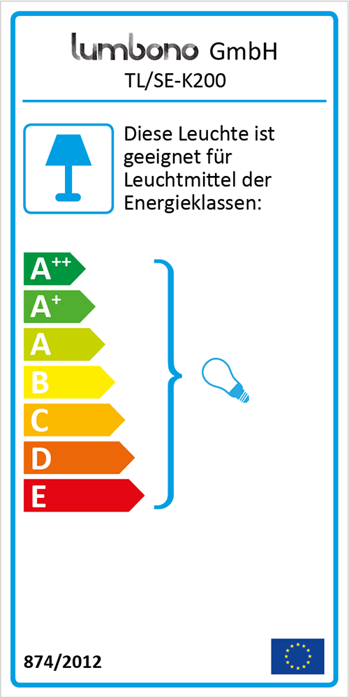 Armatur für zwei Lampen mit nur einem Deckenanschluss blau – Bild 6