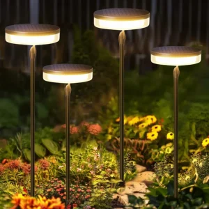Solar-Schwing-Gartenleuchte