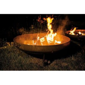 Feuerschale Edelrost – dekorative Feuerstelle für Garten und Terrasse