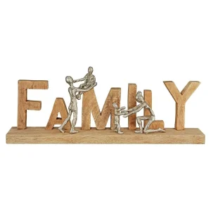 Holz Schriftzug "Family"