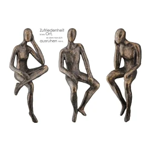 Poly Skulptur "Feelings" bronce