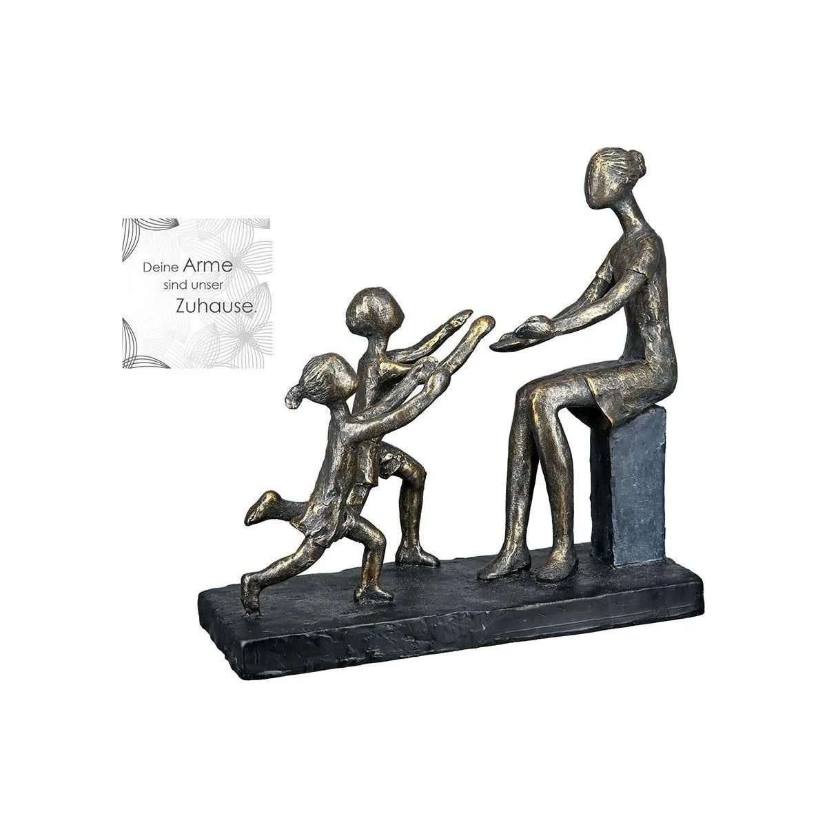 Poly Skulptur "In meine Arme"