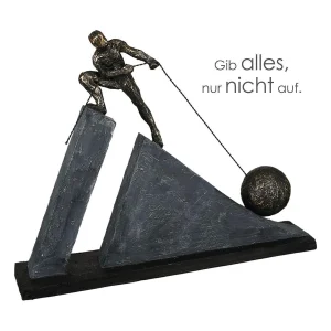 Poly Skulptur "Kraftakt"