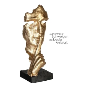 Poly Skulptur "Silence"