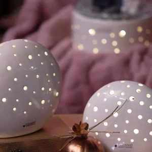 Tiziano Licht Mendini LED oval klein creme-weiss